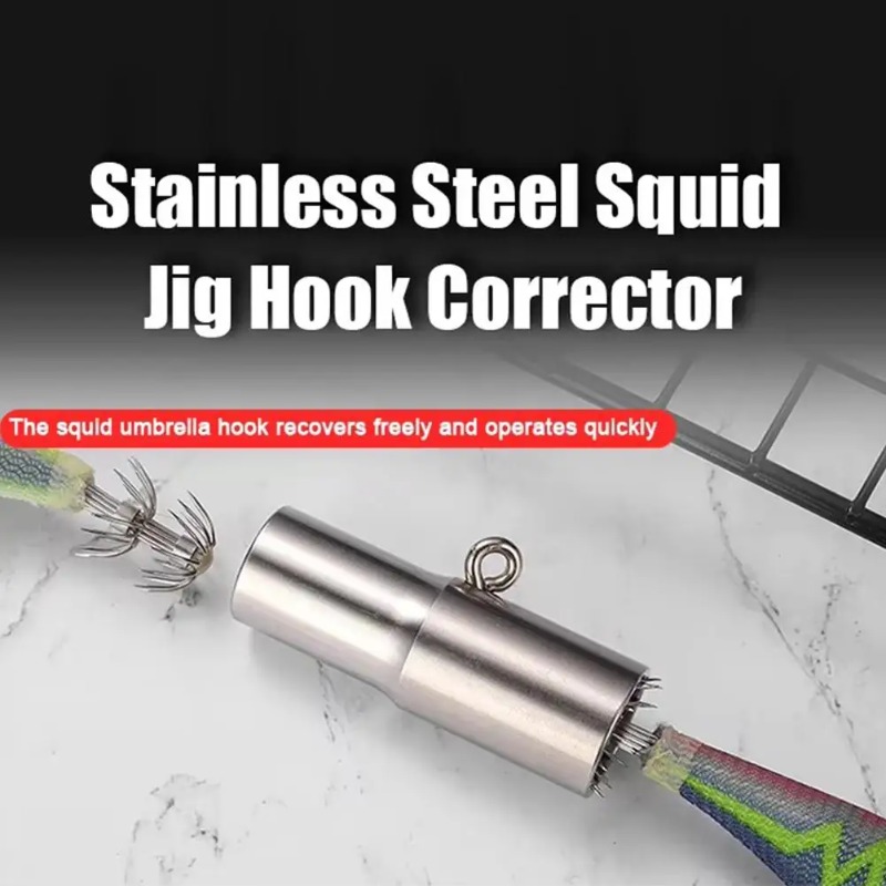 BRAVMACK Squid Hook Corrector  - Fishing Hook Stainless Steel recension och pris