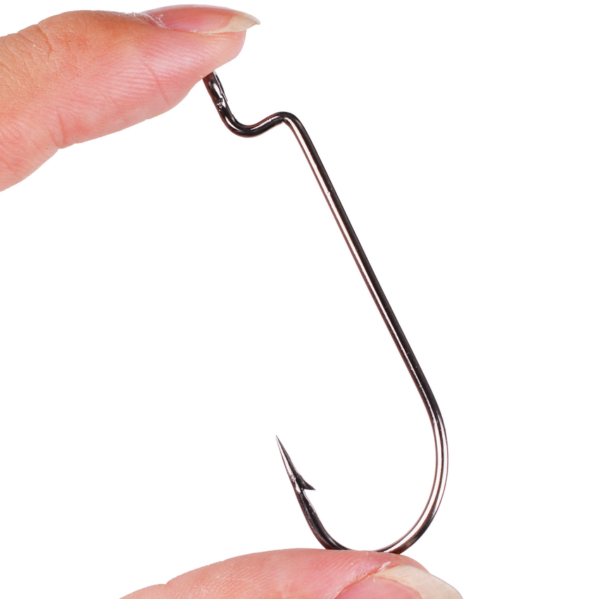 100pc/lot Fishing Hooks High C - Fishing Hook Offset recension och pris