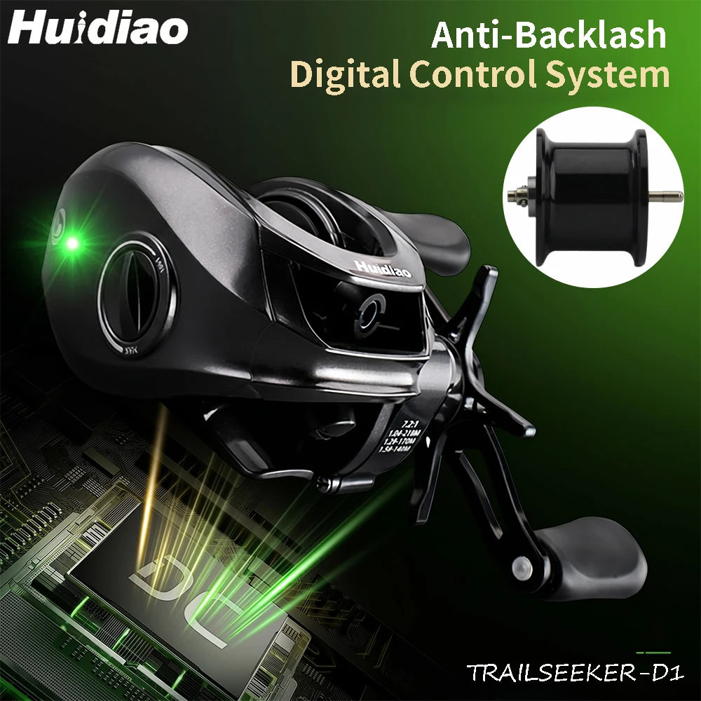 Huidiao TRAILSEEKER DC Baitcas - Kastking Reel Zephyr recension och pris