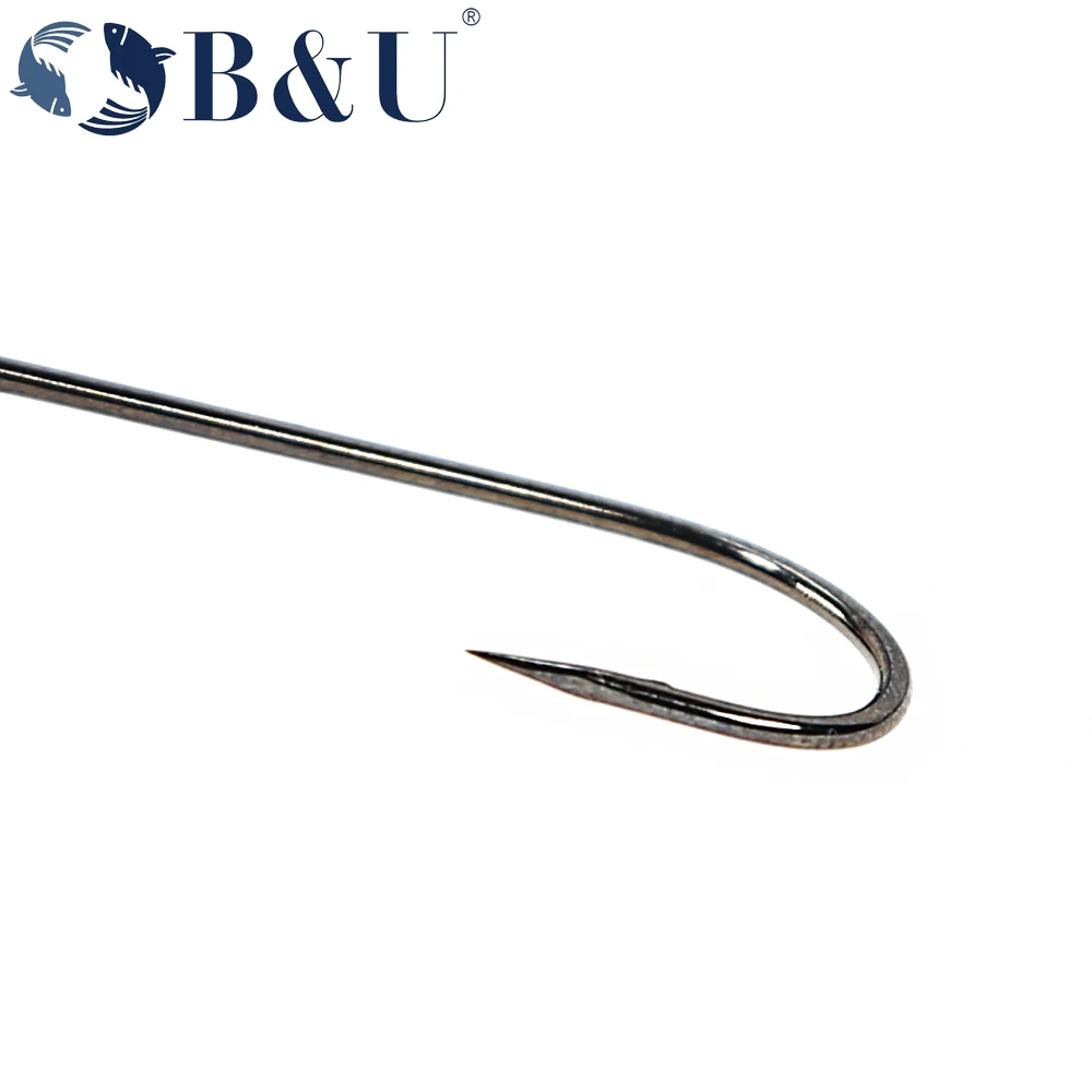 B&U 20pcs Fishing Hook Big Eye - Fishing Hook Barbless recension och pris