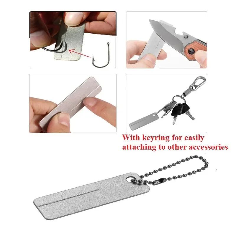 Mini Diamond Sharpening Stone  - Fishing Hook Sharpener recension och pris